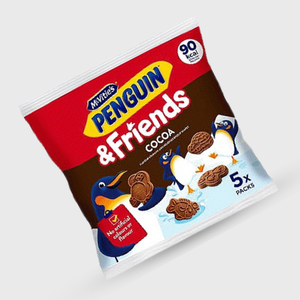 McVities Penguin & Friends Cocoa Biscuits 5-pack - 100g