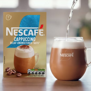 Nescafé Decaf Unsweetened Cappuccino 7 Pack 105g
