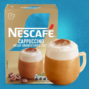 Nescafé Decaf Unsweetened Cappuccino 7 Pack 105g
