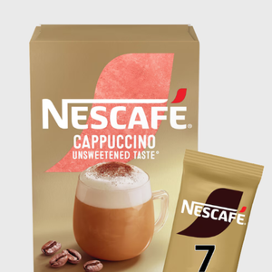 Nescafé Unsweetened Cappuccino 7 Pack 99.4g