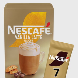Nescafé Vanilla Latte 7 Pack 129.5g