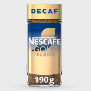 Nescafe Gold Blend Decaf Instant Coffee - 190g
