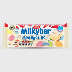 Nestlé Milkybar Mini Eggs White Chocolate Bar 100g