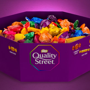 Nestlé Quality Street Assorted Chocolates Large Tin 1936g