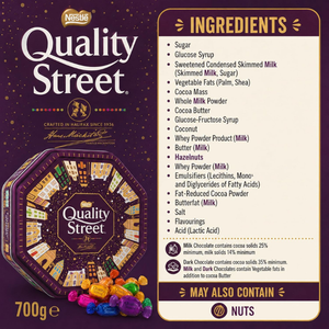 Nestlé Quality Street Assorted Chocolates Tin 700g