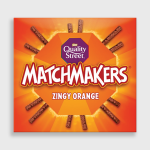 Nestlé Quality Street Matchmakers Zingy Orange Chocolates 110g