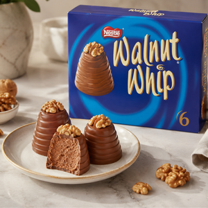 Nestlé Walnut Whip Milk Chocolate 6 Pack 180g