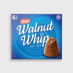Nestlé Walnut Whip Milk Chocolate 6 Pack 180g