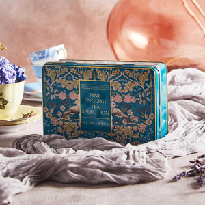 New English Teas Song Thrush Mixed Tea Selection Gift Tin - 72 Teabags