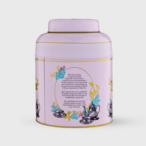 New English Teas Vintage Victorian 1869 Black Tea Pink Tin - 80 Teabags