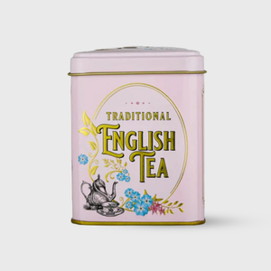 New English Teas Vintage Victorian 1869 Black Tea Pink Tin - 40 Teabags