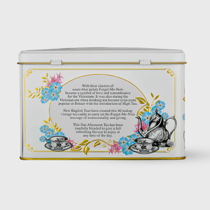 New English Teas Vintage Victorian English Afternoon Tea Ivory Tin - 40 Teabags