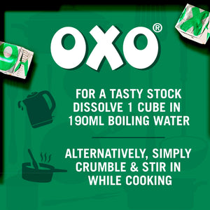 OXO Vegetable Stock Cubes - 12 Pack - 71g