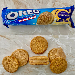 Oreo Caramilk Double Stuff Cadbury Caramilk Oreo - 131g