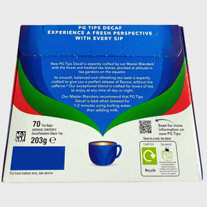 PG Tips Decaf Black Tea - 70 Teabags