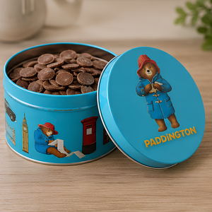 Paddington Bear Milk Chocolate Buttons Gift Tin 120g