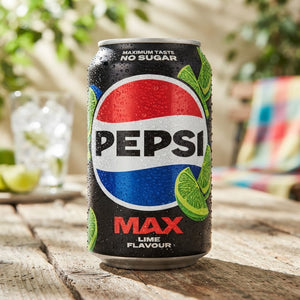 Pepsi MAX Zero Sugar Lime Flavour 330ml