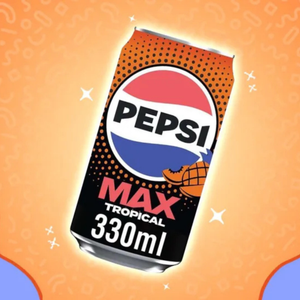 Pepsi MAX Zero Sugar Tropical Flavour - 330ml