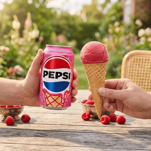 Pepsi Zero Sugar Raspberry Ripple 330ml