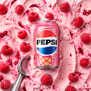 Pepsi Zero Sugar Raspberry Ripple 330ml