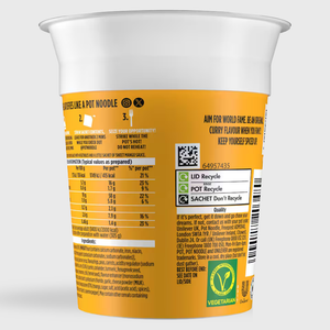 Pot Noodle Original Curry Instant Noodles - 90g