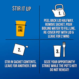 Pot Noodle Original Curry Instant Noodles - 90g