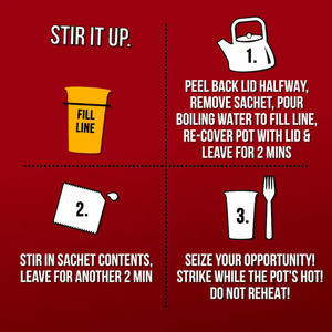 Pot Noodle Sticky Rib Instant Noodles 90g