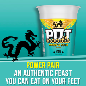 Pot Noodle Sweet & Sour Instant Noodles - 90g