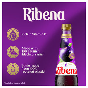 Ribena Blackcurrant Cordial Concentrate - 850ml