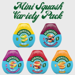Robinsons Mini Squash Variety Pack - 5 × 66ml