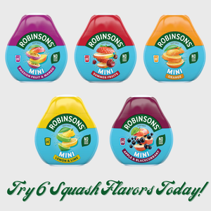 Robinsons Mini Squash Variety Pack - 5 × 66ml