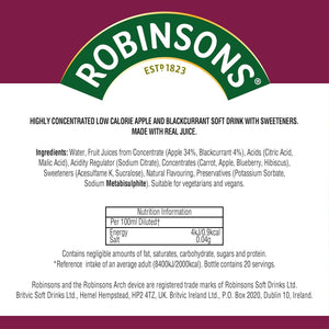 Robinsons Mini Squash Variety Pack - 5 × 66ml