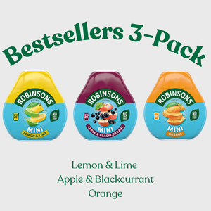 Robinsons Mini Squash Classic Flavours Variety Pack - 3 × 66ml