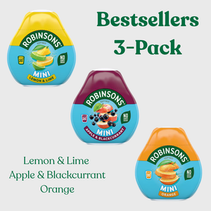 Robinsons Mini Squash Classic Flavours Variety Pack - 3 × 66ml