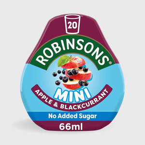 Robinsons Apple & Blackcurrant Mini Squash - 66ml