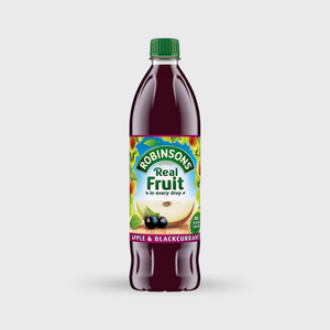 Robinsons Apple & Blackcurrant No Added Sugar Bottle - 1L