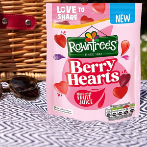 Rowntree’s Berry Hearts Candy Bag - 115g