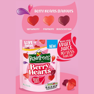 Rowntree’s Berry Hearts Candy Bag - 115g