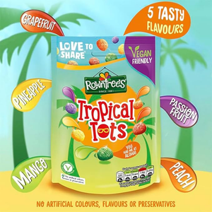 Rowntree’s Tropical Tots Pouch Bag - 140g