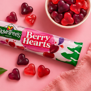 Rowntree's Berry Hearts Giant Tube 100g