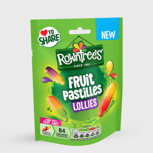 Rowntree's Fruit Pastilles Lollies - 130g