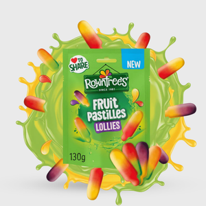 Rowntree's Fruit Pastilles Lollies - 130g