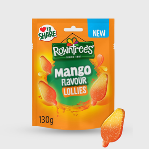 Rowntree's Mango Flavour Lollies - 130g