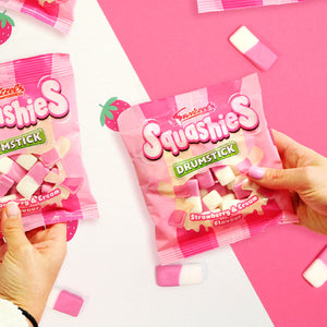 Swizzels Squashies Strawberries & Cream - 120g
