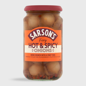 Sarson's Hot & Spicy Pickled Onions - 460g