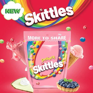 Skittles Desserts Sweet & Fruity Chewy Candy - 152g