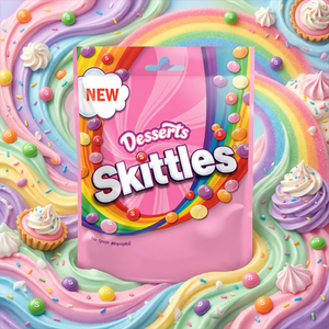 Skittles Desserts Sweet & Fruity Chewy Candy - 152g