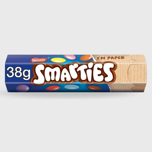 Smarties Milk Chocolate Tube - 38g