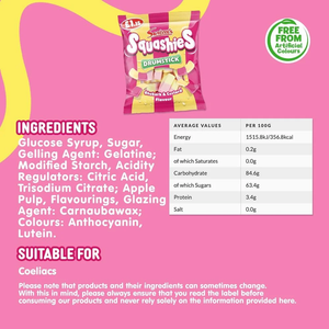 Swizzels Squashies Rhubarb & Custard - 120g