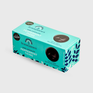 Summerdown Dark Chocolate Peppermint Thins 150g